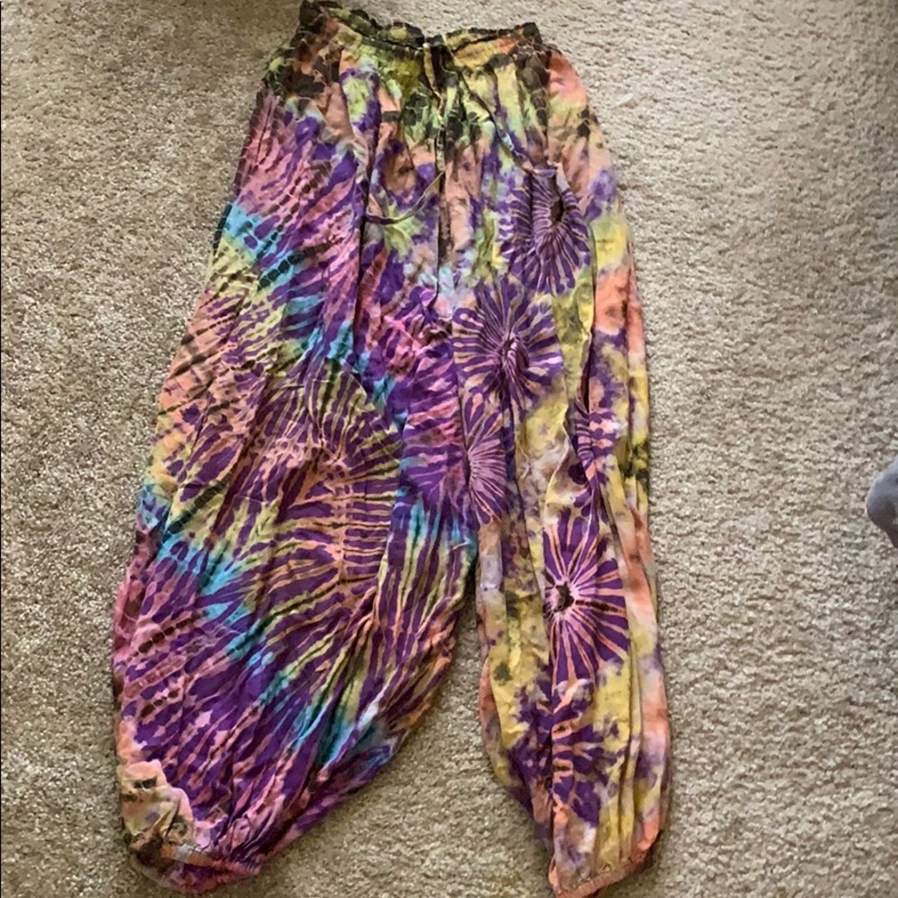 Tie Dye Harem Pants
